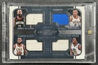 LEBRON JAMES WESBTROOK HARDEN DRAYMOND 2017 PANINI DOMINION QUAD GU JERSEY 52/75