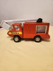 Vintage Tonka Boom Bucket Lift Truck Red Pretty Good Shape