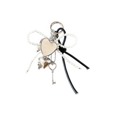 Compact Key Holder Pendant Featuring Mirror for Easy Carry Anywhere Companion