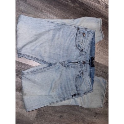 Silver Jeans Co Craig Easy Fit Bootcut Light Wash Denim Jeans 34x34 M33610SMC131