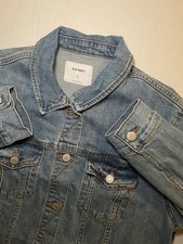 Old Navy Gorls Youth XL Trucker Blue Jean Denim Jacket