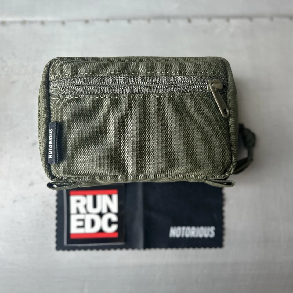 Notorious EDC All Good Pouch OD VERDE con Cro, RARO DROP AGOTADO Foto 2 de 4