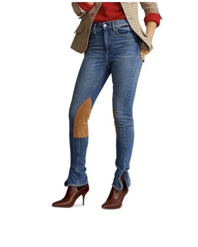 Polo Ralph Lauren Jodhpur Riding Jeans - Women's Size 27 NWT$298 - Picture 5 of 12