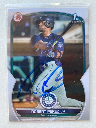 Bowman 1st IP Auto H - Q Prospects Rookie RC In Person Autographed Cards Chrome