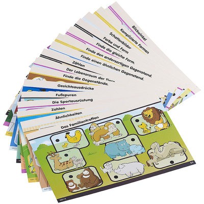 Playtastic Lernkarten-Set für NX-1189 ''JuniorI'' Zahlen & Formen, 32 S.