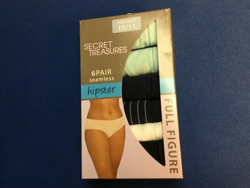 Women's underwear: Secret Treasures, available in bikini, brief, or hipster 6 pk - Picture 36 of 59