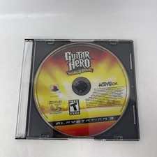 Guitar Hero: World Tour (Sony PlayStation 3, 2008) Disc In Generic Case - Tested