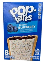 Kellogg's Pop Tarts Frosted Blueberry Toaster Pastries 13.5 oz