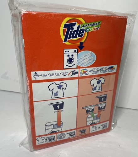 Vtg Proctor And Gamble Tide Detergent Automat Color Box Advertising New 600 G/R - Picture 4 of 10