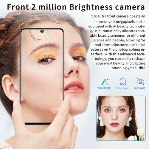 2025 NEW S30 Ultra 6.53" 4G Unlocked Smartphone 3GB+64GB Android Dual SIM Phone - Picture 14 of 25