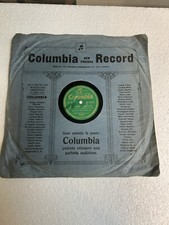 VECCHIO DISCO VINILE 78 GIRI MUSICA CANZONI GRAMMOFONO OLD RECORD