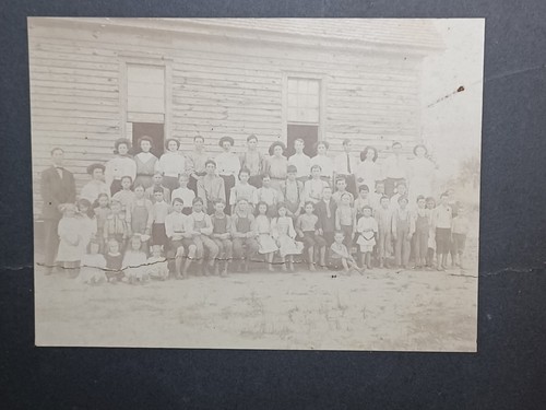 Vintage Early 1900s B&W Photo of Possible School Coweta Fayette Co. Georgia - Picture 13 of 13