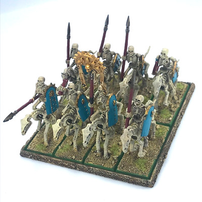 Klassisches Grab Könige Skelett Reiter Regiment - bemalt - Warhammer Fantasie
