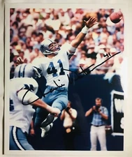 Dallas Cowboys CLEMSON CHARLIE WATERS SB VI XII Champ autograph signed 8x10 auto