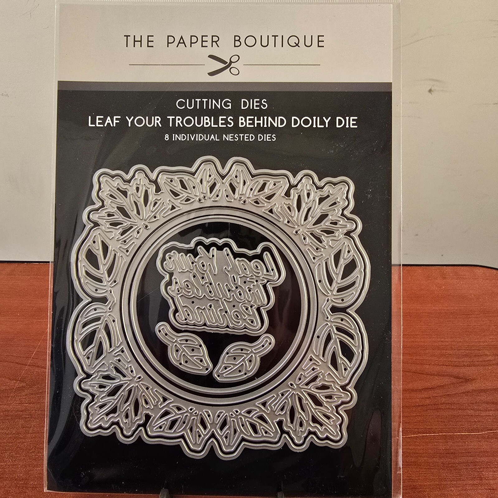 The Paper Boutique Leaf All Your Troubles Behind 8 Doily Nested Cutting Dies
