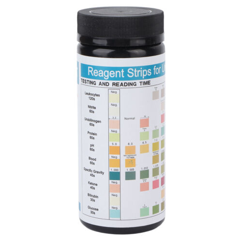 100X Urine Test Strip 10 Parameters Urinalysis Dip-Stick Testing Kit - Picture 7 of 12