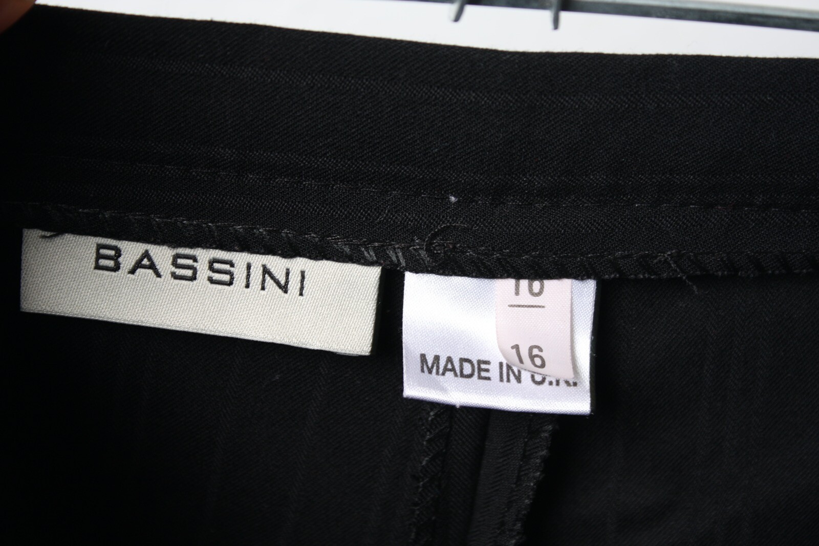 Bassini Womens Smart Trousers - Black 