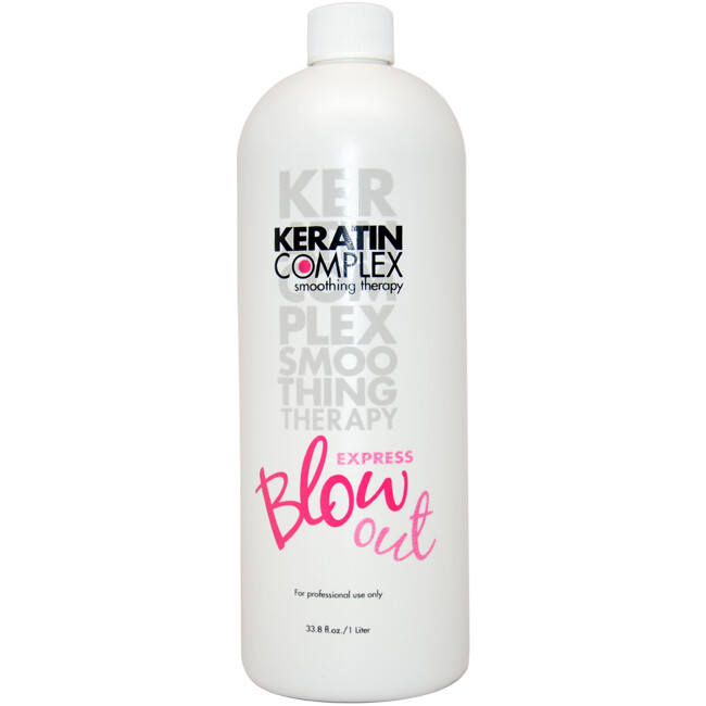 Keratin Complex Express Blow Out Smoothing Treatment Kit - 33.8 Oz X2 - Jumbo Sealed