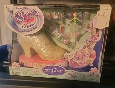 Legend Of The Shoe Fairies Spring Garden MiSB Blue Box - Polly Pocket KO 90s MiB