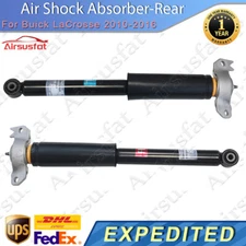 2x Rear L&R Shock Struts w/o EDC For Buick LaCrosse 10-16 Chevrolet Malibu 16-21