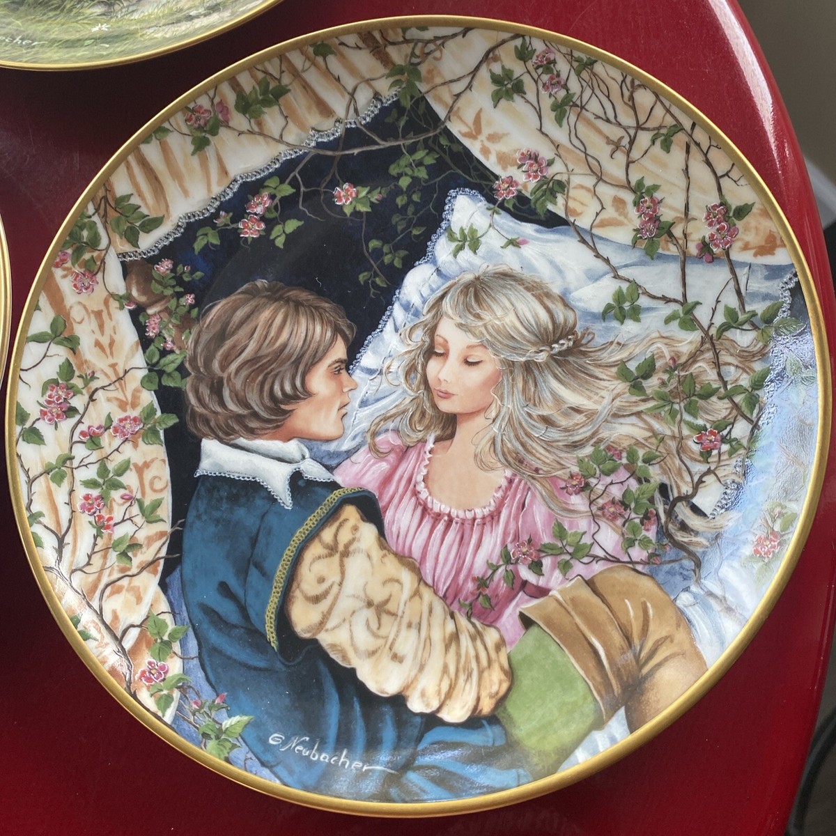 書 Kelsterbacher Porzellan Lot of 6 Kaiser Porcelain W. Germany Fairy Tale-themed