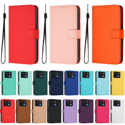Hülle für Xiaomi Poco M6 Pro X6 X5 C75 C65 PU Leder Brieftasche Hülle Handyhülle