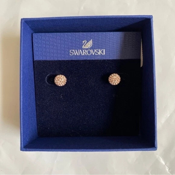 Swarovski blow pierced earrings outlet