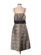 NWT Watters & Watters Women Brown Cocktail Dress 10