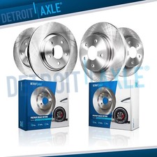 11.65" Front and 10.59" Rear Rotors for 2002 2003 2004 Toyota Camry Lexus ES330