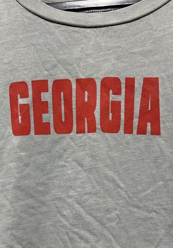 Alta Gracia Apparel maglione senza maniche UGA Georgia Bulldogs canotta grigio XL - Foto 3 di 4