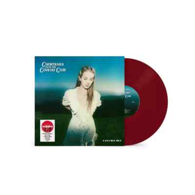 Lana Del Rey Chemtrails Over the Country Club Red Vinyl Target Exclusive