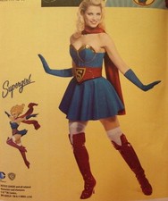 SEWING PATTERN Simplicity 8185 SUPER GIRL DC Comics Bombshell sz 14-22 Costume