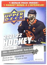 2021/22 Upper Deck Series 1 Hockey 6-Pack Blaster Box 6 Packs/ Box 8 Cards/ Pack