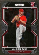 2022 Panini Prizm #139 Janson Junk Los Angeles Angels Rookie Card RC