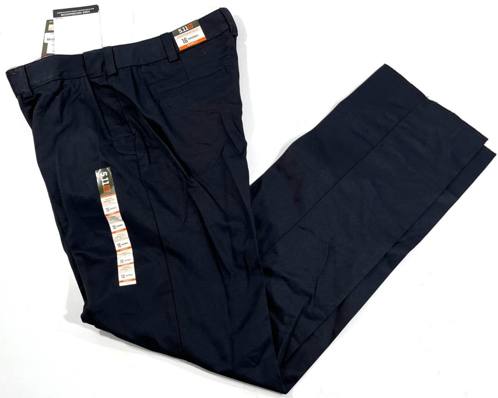 NWT 5.11 WOMENS 16x36 COMPANY 2.0 PANTS 64435 FIRE NAVY 16x36 UNHEMMED