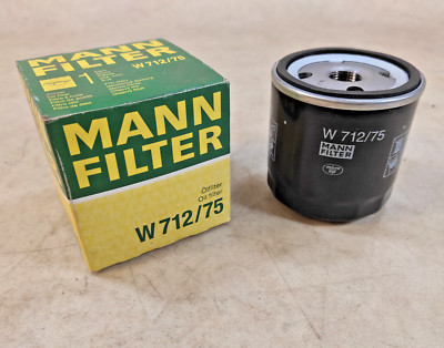 MANN-FILTER - Engine Oil Filter,  W712/75, For Chevrolet, Opel