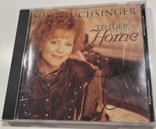 2 AUTOGRAPHS by Susie Luchsinger on OP “A Tender Road Home” 1997 New Haven CD!