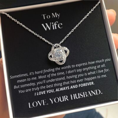 To My Wife Necklace, Mothers Day Gift For Wife, Wife Gift, Gifts For Her Mothers