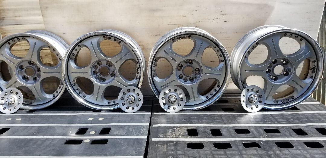 Veilside Andrew Dish 4wheels 18inch 7.5J +41 5H-114.3 | eBay