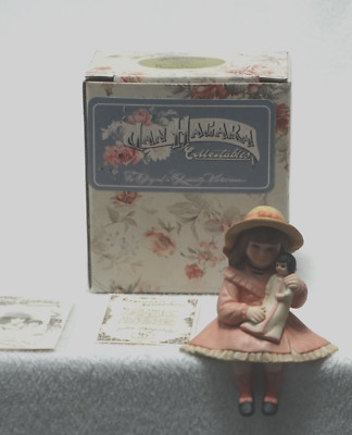 Vintage 1990 Jan Hagara Suzy Shelf Sitter N50004 Royal Orleans Box COA Name Tag