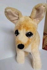 Melissa  Doug Chihuahua Dog Puppy Plush Brown Golden Realistic Lifelike Animal