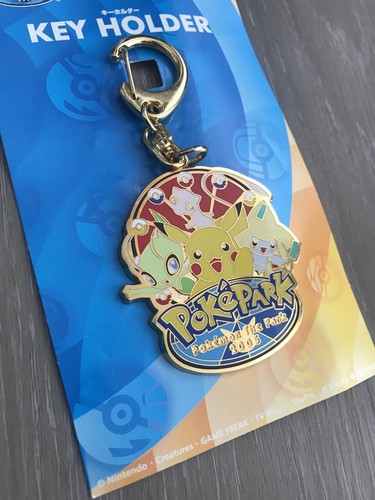 Pokémon Poké Park 2005 llavero PokéPark vintage japonés Pikachu Mew Celebi - Imagen 6 de 7