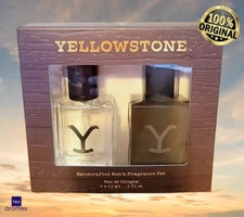 Yellowstone By Tru Fragrance Eau De Cologne 0.5oz x 2 Men's Fragrance Gift set