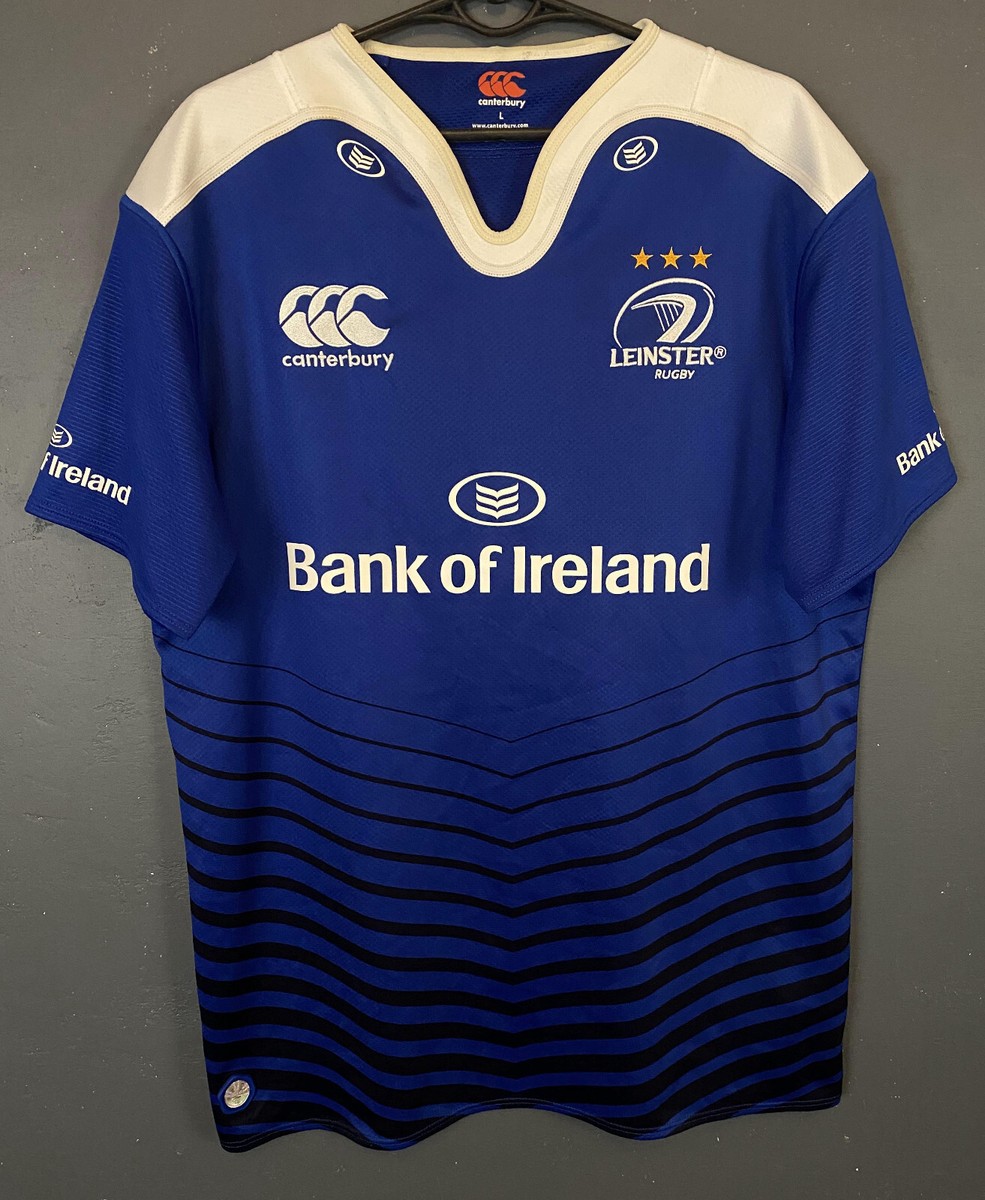 Maillot Domicile Leinster Rugby 2015-2016 - Marque Canterbury, Taille XXL - Occasion, état Visible Sur Photo