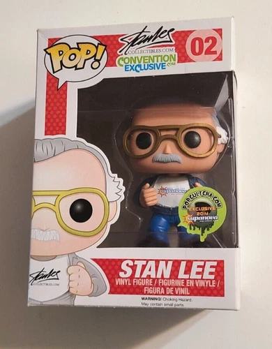 Funko Pop #02 Stan Lee, 2014 Supernova Con Popcultcha Exclusive
