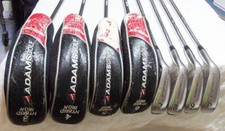 ADAMS GOLF IDEA A2OS COMBO HYBRID IRONS 3H-6H, 7-9, PW - READ