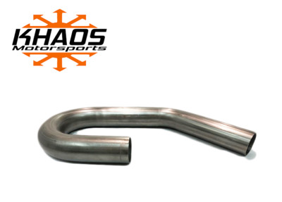 1.625 45 Degree 304 Stainless Exhaust Mandrel Bend – 16ga, 2 Pack – Khaos Motorsports, USA
