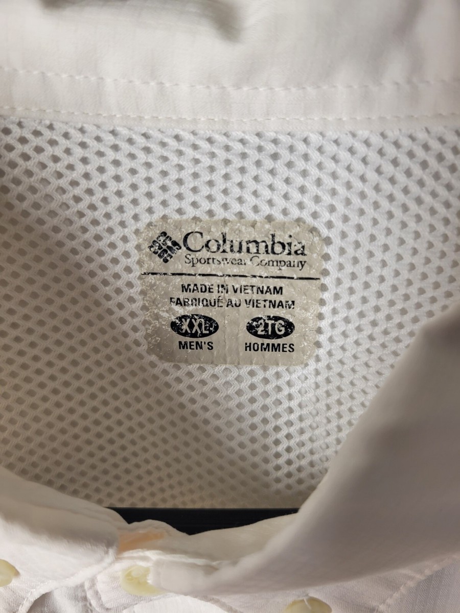 Chemise Sport Homme Chemise Columbia Tamiamiami Manches Courtes - Protection Solaire Et Séchage Rapide Fishing Shirt
