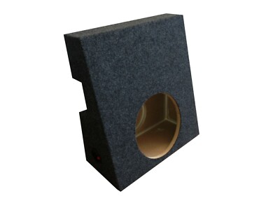 Subwoofer Sub box for the 2014 TOYOTA TACOMA DOUBLE CAB 1-10'', Charcoal Grey