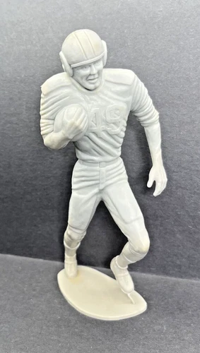 Vintage Marx Football Player Running Back 5-1/4" Original Figure Light Gray